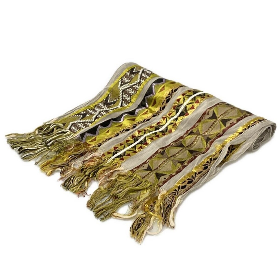 Auth ETRO - Gray Beige Yellow: Auth ETRO - Gray Beige Yellow Multi Wool Acetate Polyester Silk Scarf Condition: Pre-owned Brand: ETRO Style: Scarf Color: Gray Beige, Yellow, Multi Material: Wool, Acetate, Polyester, Silk Condit
