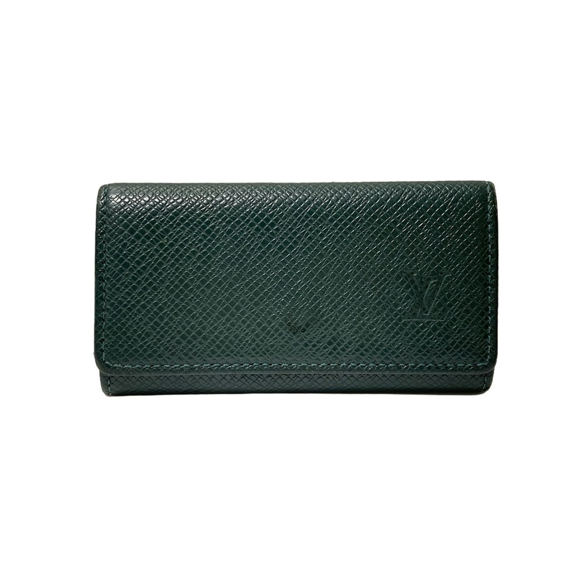 Auth LOUIS VUITTON Multicles 4 M30524: Auth LOUIS VUITTON Multicles 4 M30524 Episea Taiga - MI0936 Key Case Condition: Pre-owned Brand: LOUIS VUITTON Style: Key Case Color: Episea Material: Taiga Leather (LV logo engraved) Model Number