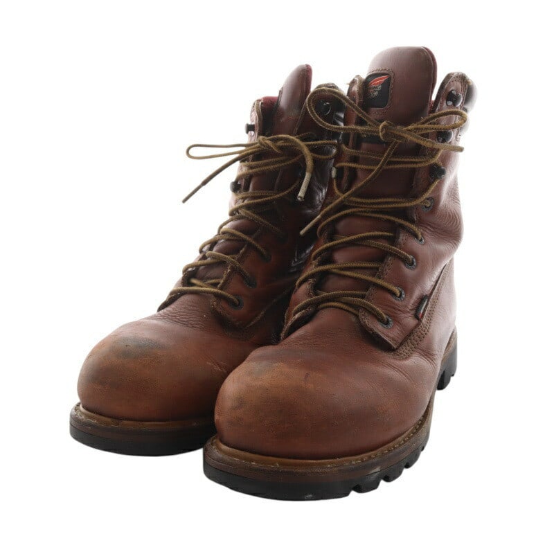 Red Wing 1201RW WATERPROFF Logger Boots: Red Wing 1201RW WATERPROFF Logger Boots Leather 26.5cm Brown AK26 AD Condition: Pre-owned Brand: Red Wing Country: Japan SN: MOR_0820 Department: NA Type: Boot Character: Boots U