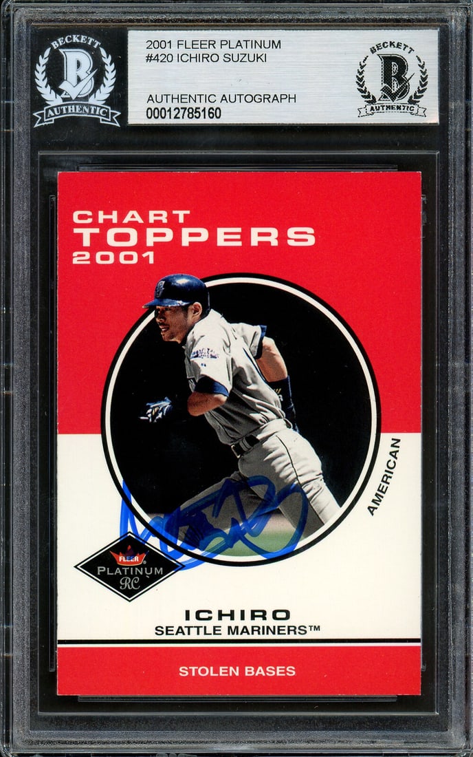2001 UD VICTORY ICHIRO USED BAT BGS 9.5（ICHIRO SUZUKI BGS 9