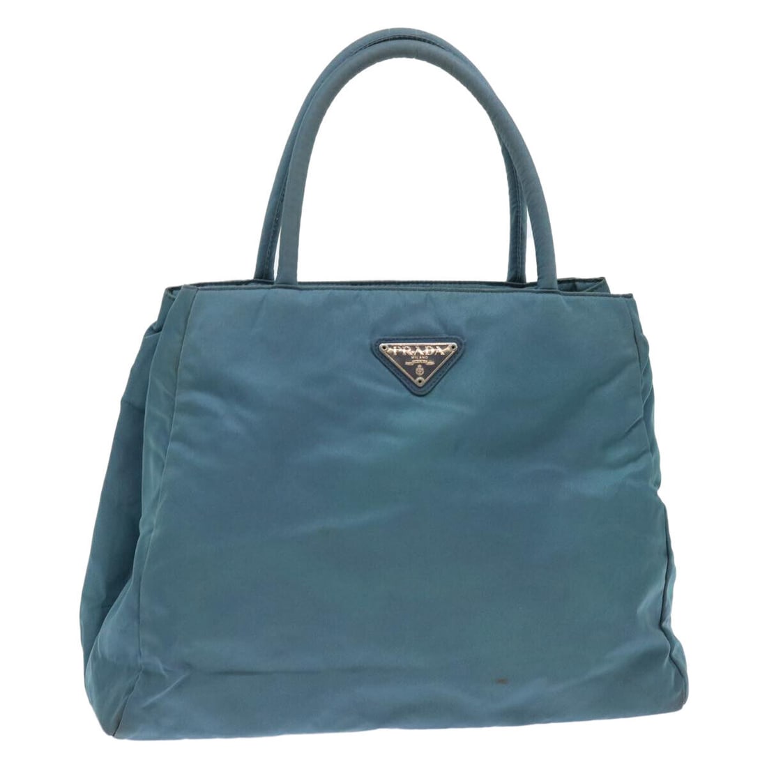 PRADA Hand Bag Nylon Blue Auth: PRADA Hand Bag Nylon Blue Auth cl714 Condition: Pre-owned Brand: PRADA Style: Hand Bag Material: Nylon Exterior Color: Blue Size: See Description Bag Height: 9.8inch(Approx) / 25cm(Approx