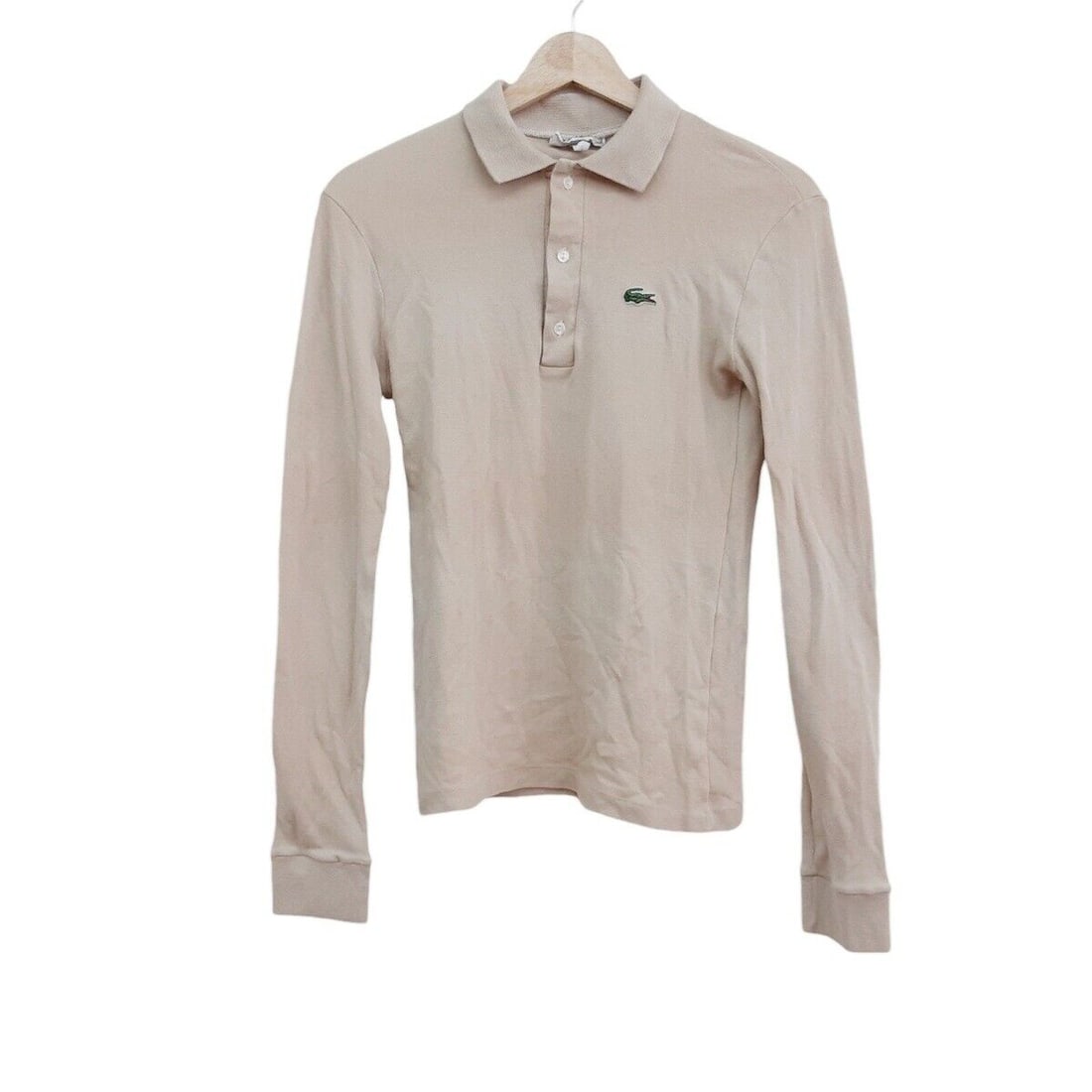 Auth Lacoste - Beige Polo: Auth Lacoste - Beige Polo Shirt Condition: Pre-owned Brand: Lacoste Style: Polo Shirt Color: Beige Material: Please see the photo of the quality tag ConditionRank: 7 Department: <br
