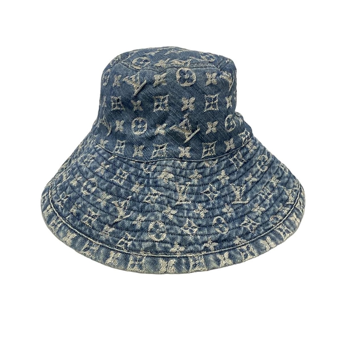 Auth LOUIS VUITTON chapeau monogram N80207: Auth LOUIS VUITTON chapeau monogram N80207 Navy Monogram Denim - Unconfirmed Hat Condition: Pre-owned Brand: LOUIS VUITTON Style: Hat Color: Navy Material: Monogram Denim Canvas Model Number: N802