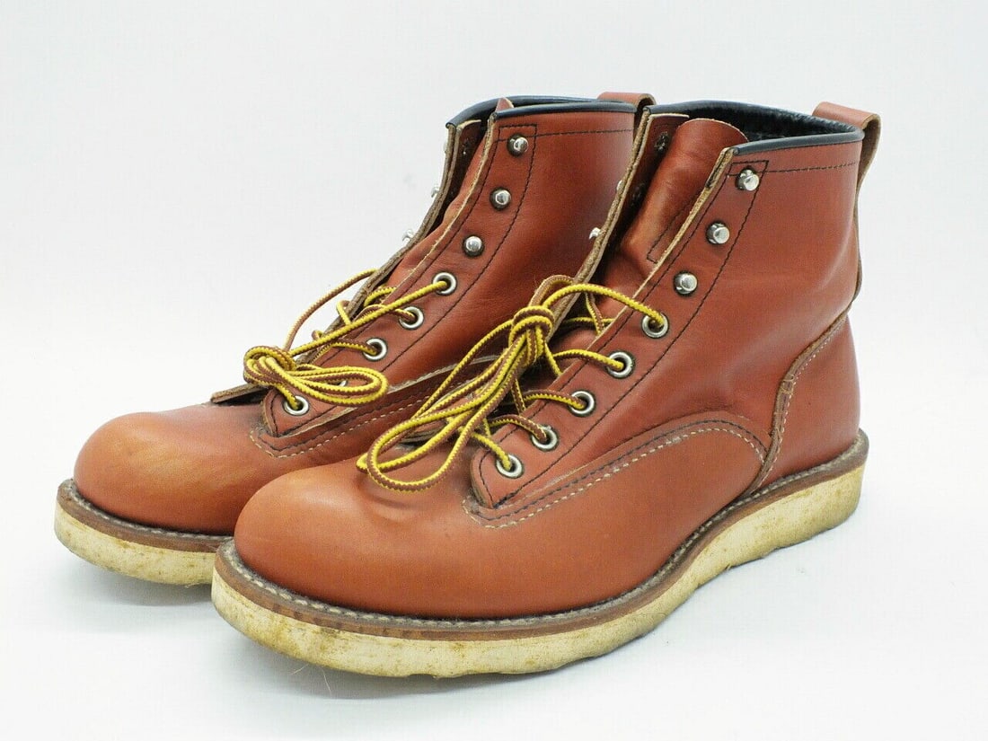RED WING Body 2907 LINEMAN BOOTS: RED WING Body 2907 LINEMAN BOOTS 26.5cm Line Man Boots Condition: Pre-owned Brand: RED WING Country: Japan SN: MOR_0820 Department: NA Type: Boot Character: Boots US Shoe Size: N