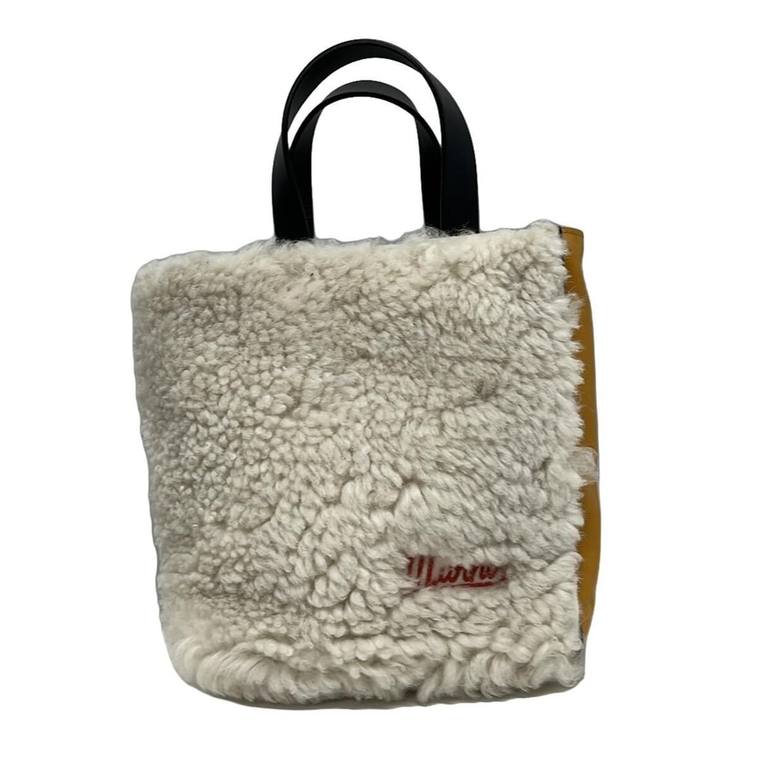 Auth MARNI Museo SHMP0040Q5 Cream Orange: Auth MARNI Museo SHMP0040Q5 Cream Orange Black Leather Fur - Handbag Condition: Pre-owned Brand: MARNI Style: Handbag Exterior Color: Cream, Orange, Black Exterior Material: Leather, Fur Model Num