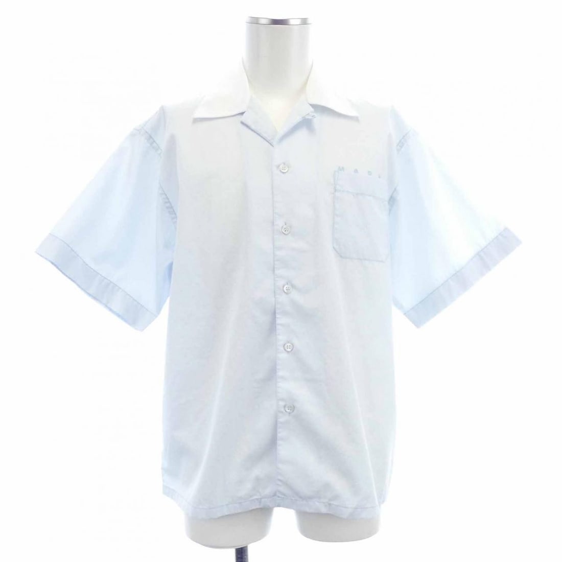 Authentic Marni MARNI S Sshirt: Authentic Marni MARNI S Sshirt #241-003-639-1153 Condition: Pre-owned - Good Brand: Marni Style: SHIRT Color: Blue Material: See Image Gender: ' Size: 44 Size Type: Regular