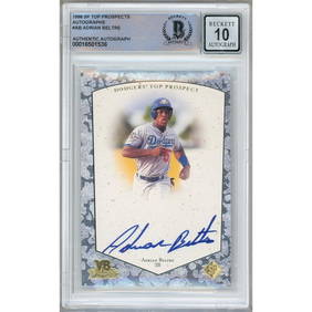 adrian beltre signed 1998 SP top prospects rookie #ab BGS auto 10 slab HOF RC (1 of 4)