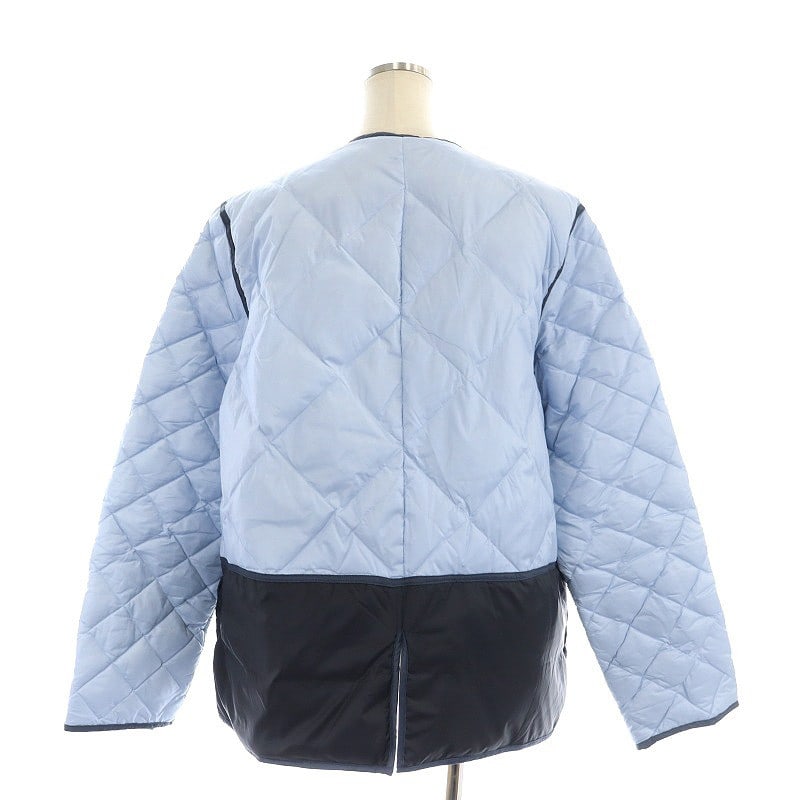 MARNI No-collar quilted jacket down jacket: MARNI No-collar quilted jacket down jacket zip-up nylon 42 light blue Condition: Pre-owned Brand: MARNI Country: Japan SN: MOR_0820 Size: NA Jacket/Coat Length: NA Accents: NA De