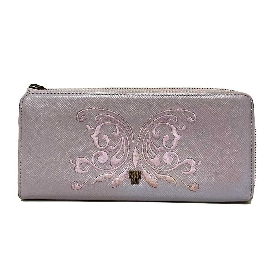 Auth ANNA SUI - Light Purple: Auth ANNA SUI - Light Purple Leather Long Wallet Condition: Pre-owned Brand: ANNA SUI Style: Long Wallet Color: Light Purple Material: Leather ConditionRank: 6 Department: Type: