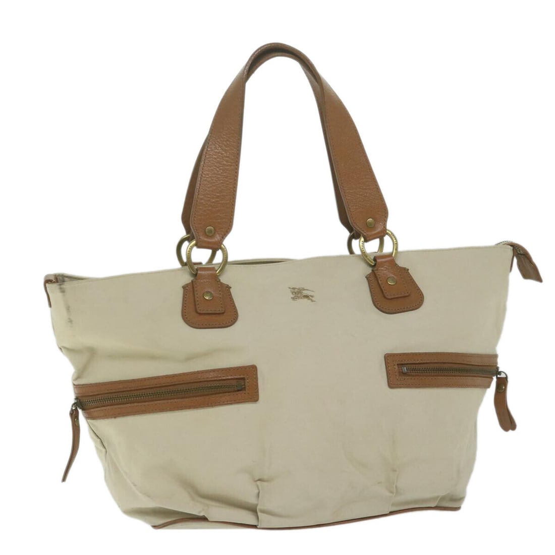 BURBERRY Blue Label Tote Bag Canvas: BURBERRY Blue Label Tote Bag Canvas Beige Auth bs11106 Condition: Pre-owned Brand: BURBERRY Style: Tote Bag Material: Canvas Exterior Color: Beige Size: See Description Bag Height: 10.2in