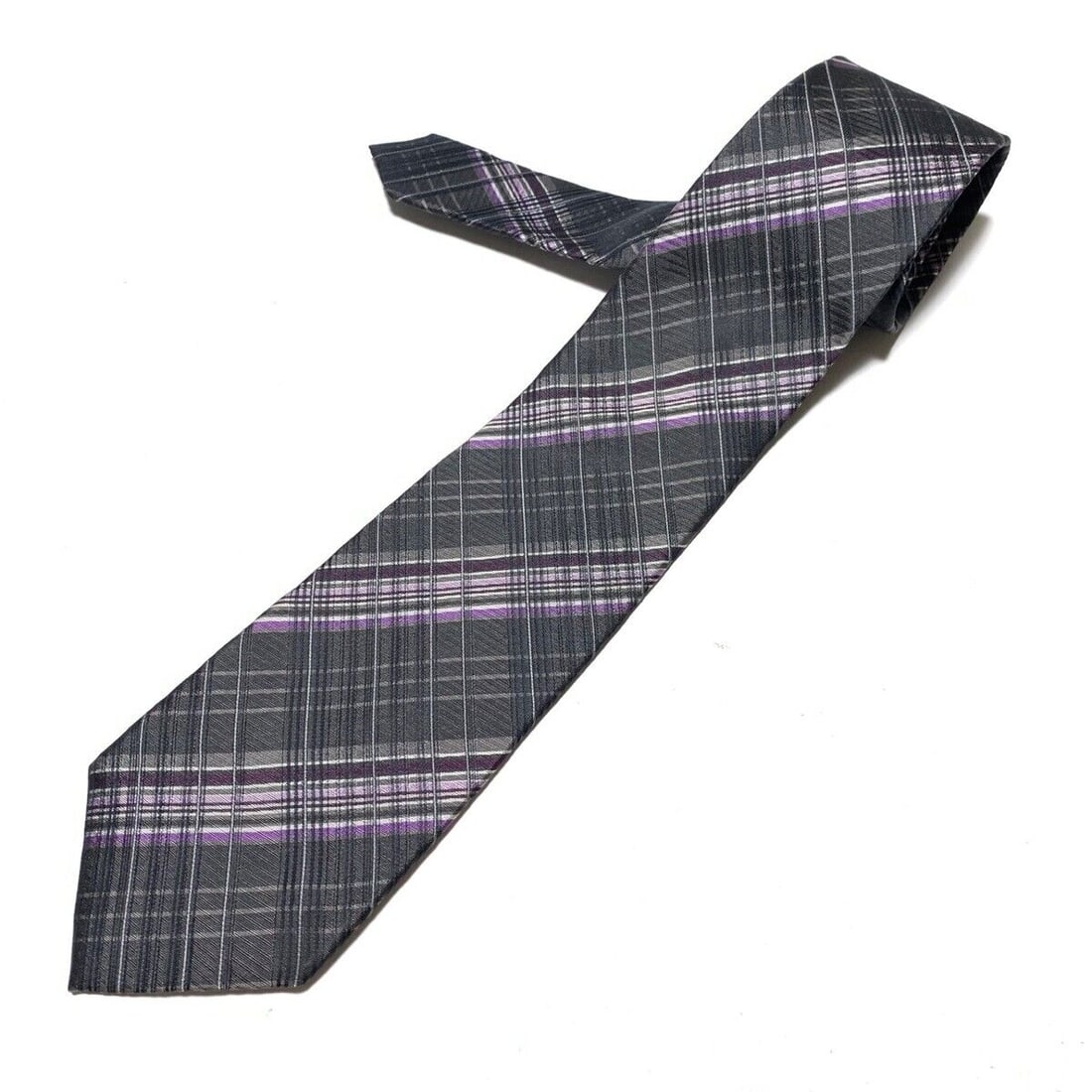 Auth DKNY - Dark Gray Gray: Auth DKNY - Dark Gray Gray Beige Multi Tie Condition: Pre-owned Brand: DKNY Style: Tie Color: Dark Gray, Gray Beige, Multi ConditionRank: 6 Department: Type: Tie SKU