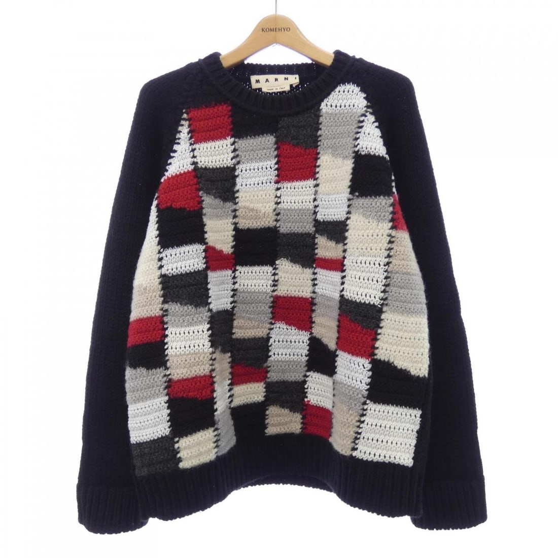 Authentic Marni MARNI Knitwear #241-003-831-0565: Authentic Marni MARNI Knitwear #241-003-831-0565 Condition: Pre-owned - Good Brand: Marni Style: KNIT WEAR Color: Black Material: See Image Gender: Mens Size: 50 Size Type: Regul