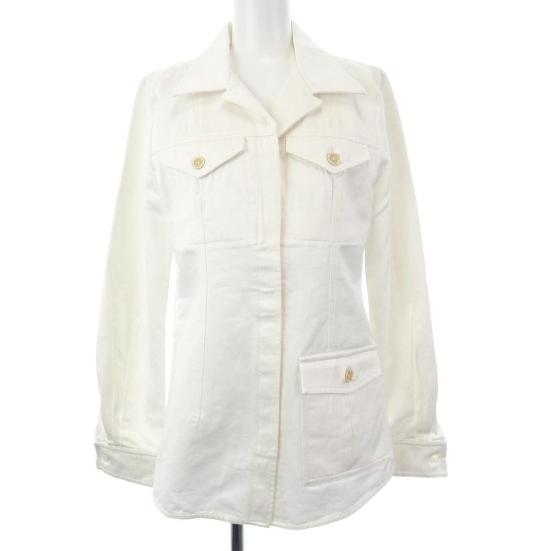Authentic Marni MARNI Jacket #241-003-608-1276: Authentic Marni MARNI Jacket #241-003-608-1276 Condition: Pre-owned Brand: Marni Style: JACKET Color: White See-through Outer Shell Material: See Image Gender: Ladies Size: 40 Si