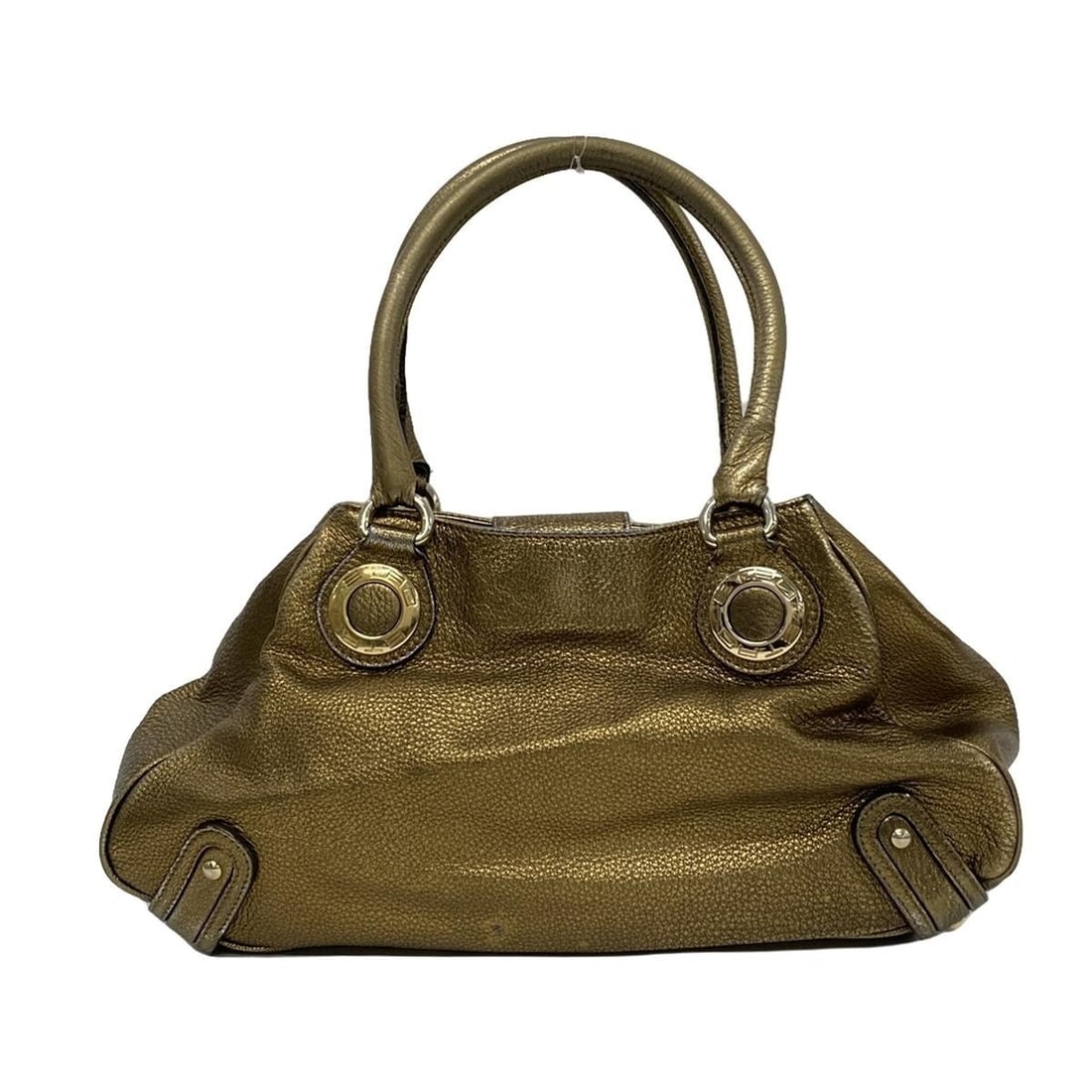 Auth ETRO - Gold Leather Handbag: Auth ETRO - Gold Leather Handbag Condition: Pre-owned Brand: ETRO Style: Handbag Exterior Color: Gold Exterior Material: Leather ConditionRank: 6 Department: Women Type: Handbag