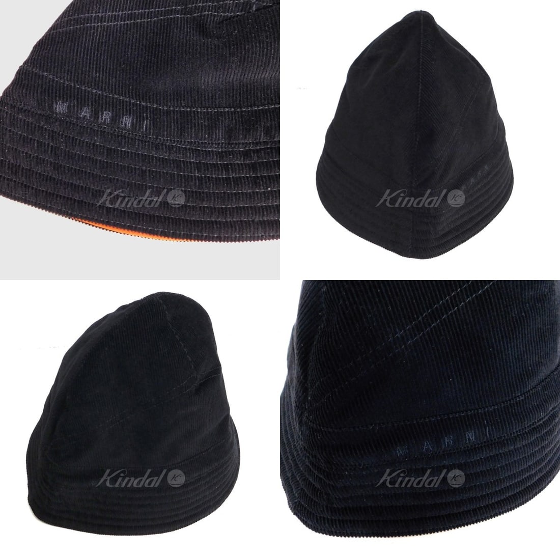 MARNI Corduroy Reversible Bucket Hat Black: MARNI Corduroy Reversible Bucket Hat Black Size: SizeM Condition: Pre-owned Brand: MARNI Country: Japan SN: MOR_0820 Department: Men Color: NA Size: Free Style: hat UPC: