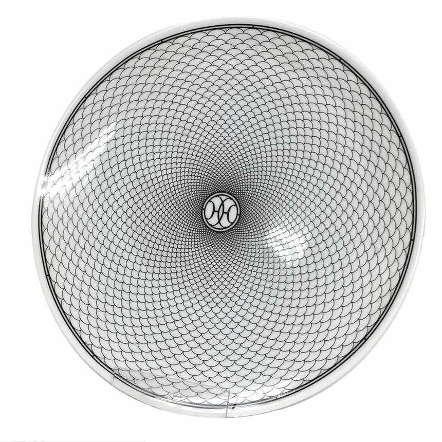 HERMES Deco Ash Deco Dinner Plate: HERMES Deco Ash Deco Dinner Plate 27cm Large Plate Ceramic White White Condition: Used Brand: HERMES Country: Japan SN: MOR_0820 Color: white Region of Origin: NA Primary Material: Porcel