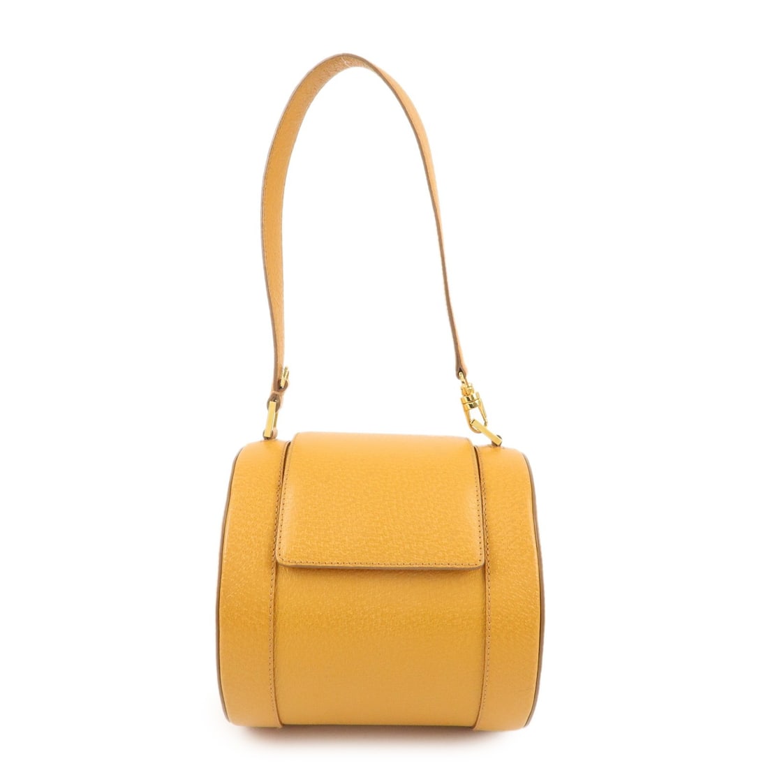 Authentic BVLGARI B-zero1 Drum Shoulder Bag: Authentic BVLGARI B-zero1 Drum Shoulder Bag Mustard Yellow Used Used F/S Condition: Pre-owned Brand: BVLGARI Exterior Material: leather Style: hand bag Exterior Color: Mustard Department: Unisex <