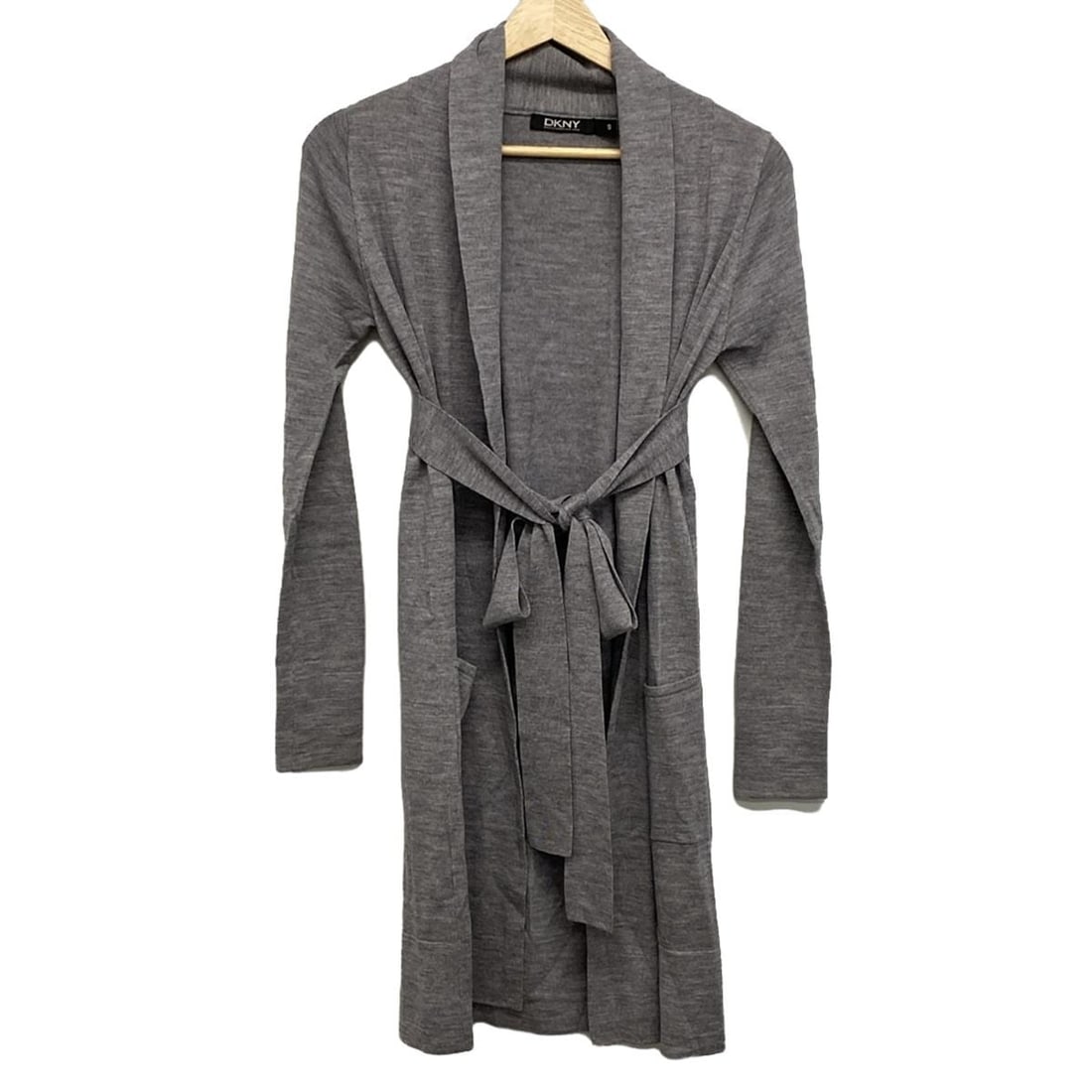 Auth DKNY - Gray Womens Cardigan: Auth DKNY - Gray Womens Cardigan Condition: Pre-owned - Good Brand: DKNY Style: Cardigan Color: Gray Material: Please see the photo of the quality tag ConditionRank: 6 Department: Womens