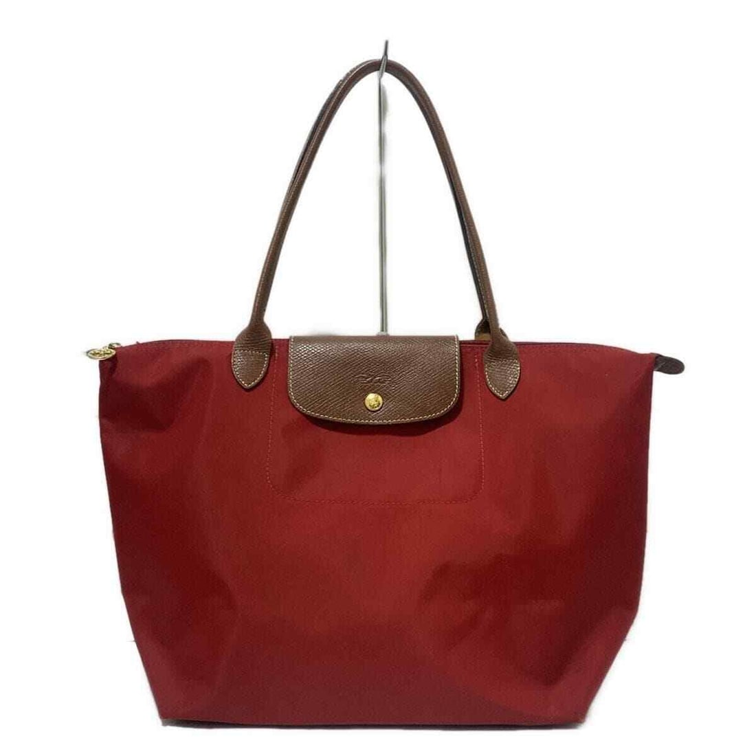Auth LONGCHAMP Le Preage Original 1899089545: Auth LONGCHAMP Le Preage Original 1899089545 Red Brown Nylon Leather - Condition: Pre-owned Brand: LONGCHAMP Style: Shoulder Bag Exterior Color: Red, Brown Exterior Material: Nylon, Leather Model