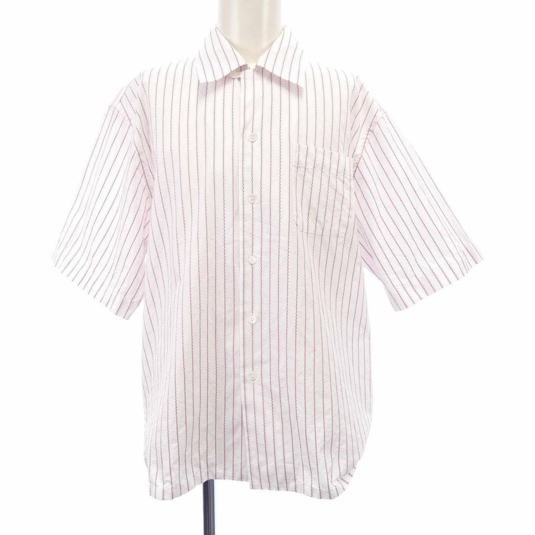 Authentic Marni MARNI S Sshirt #241-003-731-5127: Authentic Marni MARNI S Sshirt #241-003-731-5127 Condition: Pre-owned - Good Brand: Marni Style: SHIRT Color: White Red Material: See Image Gender: Mens Size: 48 Size Type: Regul