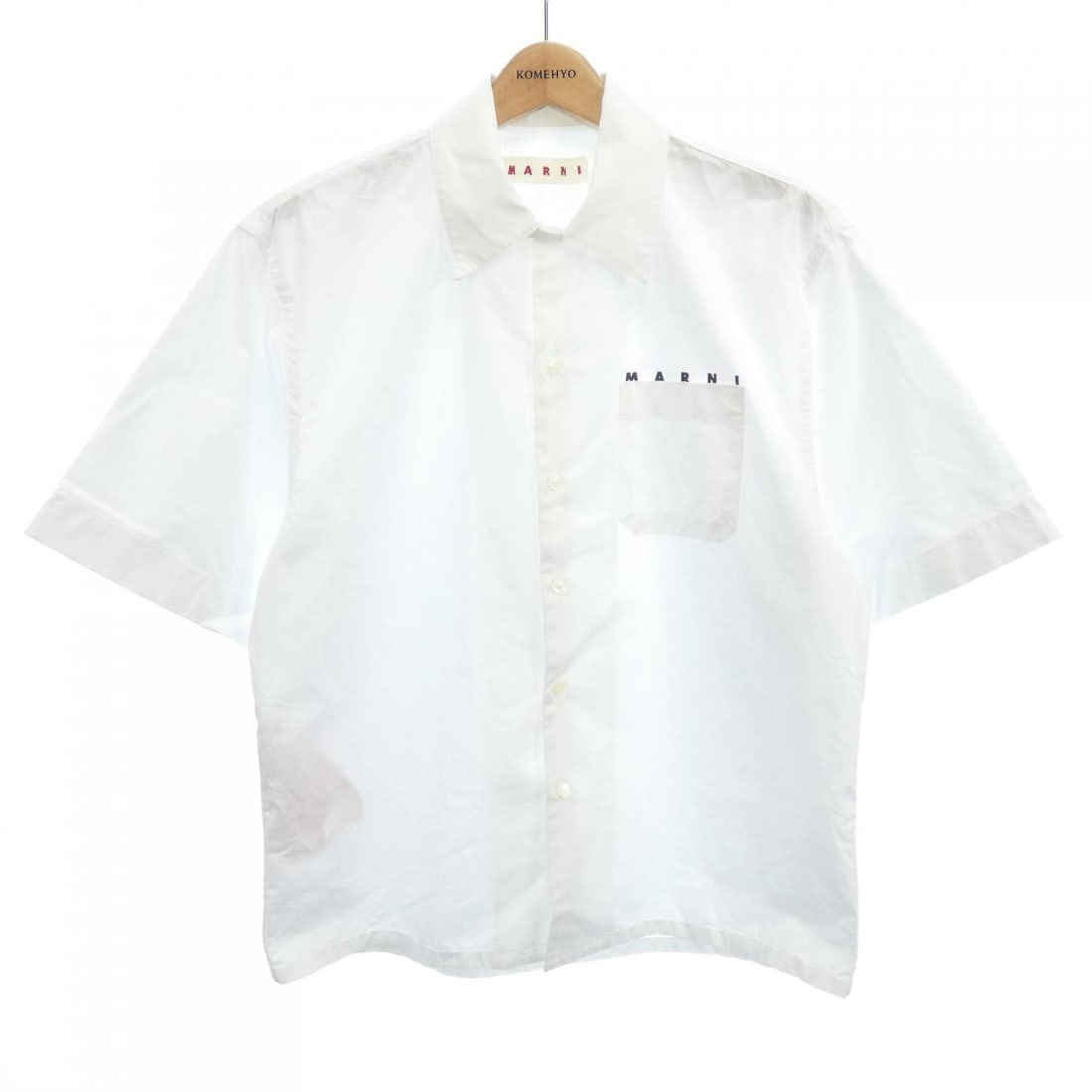 Authentic Marni MARNI S Sshirt #270-003-928-4133: Authentic Marni MARNI S Sshirt #270-003-928-4133 Condition: Pre-owned Brand: Marni Style: SHIRT Color: White Material: See Image Gender: Mens Size: 46 Size Type: Regular