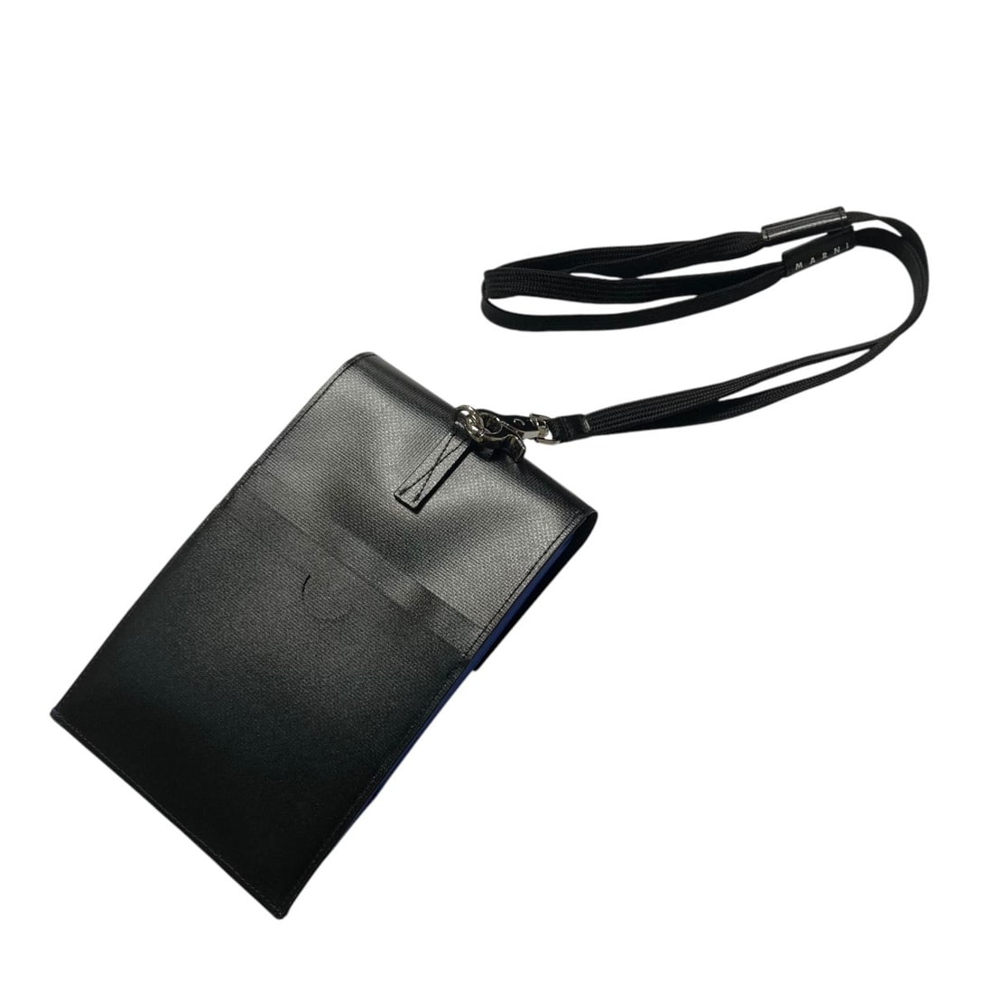 MARNI 23AW Smartphone Case Shoulder Pouch: MARNI 23AW Smartphone Case Shoulder Pouch TEMI0004A4 Blue Black Condition: Pre-owned Brand: MARNI Country: Japan SN: MOR_0820 Department: NA Occasion: Travel Style: NA Material: