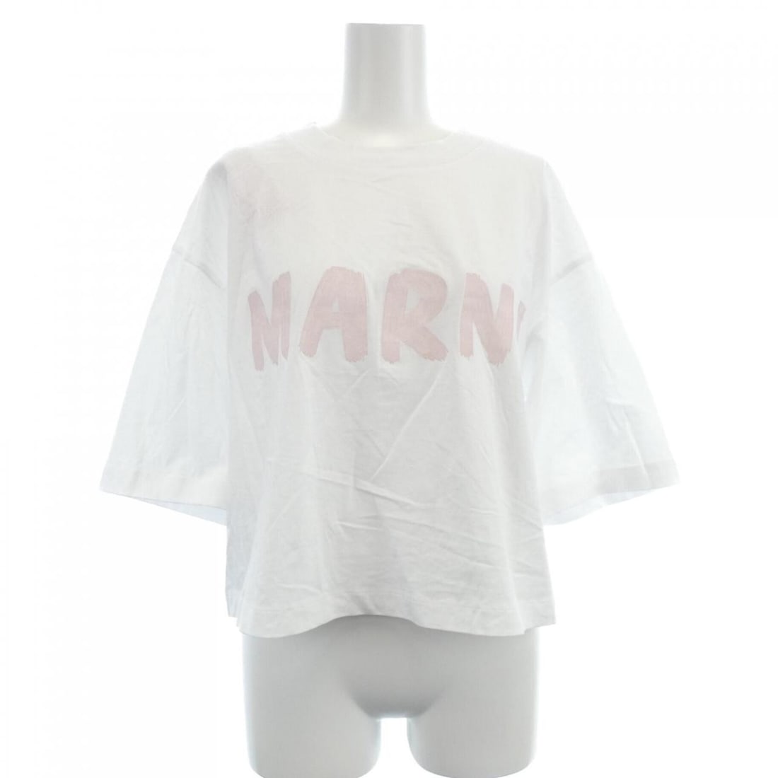 Authentic Marni MARNI Tshirt #241-003-673-4721: Authentic Marni MARNI Tshirt #241-003-673-4721 Condition: Pre-owned - Good Brand: Marni Style: T-SHIRT Color: White See-through Material: See Image Gender: Ladies Size: 36 Size T