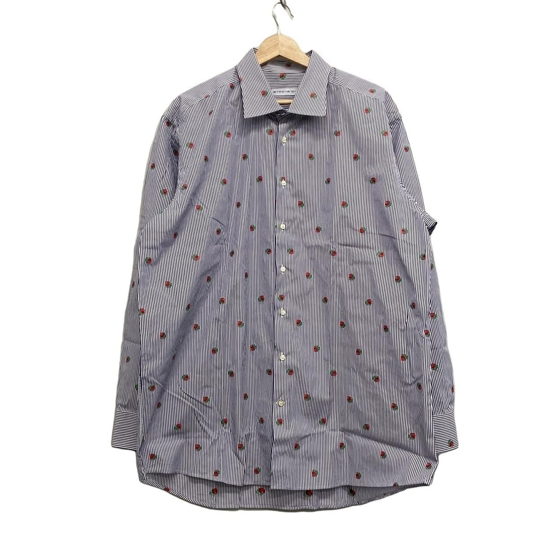 Auth ETRO - White Navy Mens: Auth ETRO - White Navy Mens Shirt Condition: Pre-owned - Good Brand: ETRO Style: Shirt Color: White, Navy Material: Please see the photo of the quality tag ConditionRank: 6 Department: Me