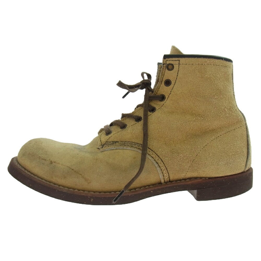 RED WING 2960 USA Made BLACKSMITH: RED WING 2960 USA Made BLACKSMITH CAMEL LARAMIE ROUCH OUT Blacksmith Condition: Pre-owned Brand: RED WING Country: Japan SN: MOR_0820 Department: NA Type: Boot Character: Boots U