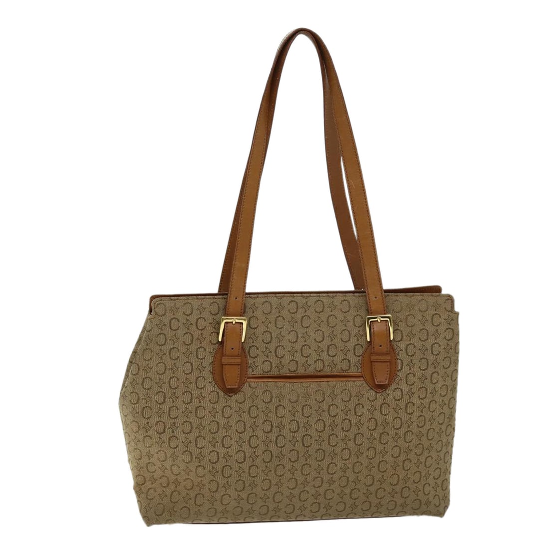 CELINE C Macadam Canvas Tote Bag: CELINE C Macadam Canvas Tote Bag Beige Auth 72148 Condition: Pre-owned Brand: CELINE Style: Tote Bag Material: Canvas Exterior Color: Beige Size: See Description Bag Height: 9.8inch(Appro