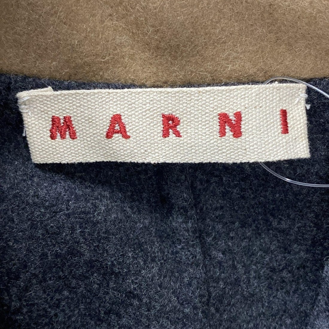 Auth MARNI - Dark Gray Light: Auth MARNI - Dark Gray Light Brown Womens Coat Condition: Pre-owned - Good Brand: MARNI Style: Coat Color: Dark Gray, Light Brown Outer Shell Material: Please see the photo of the quality tag Cond