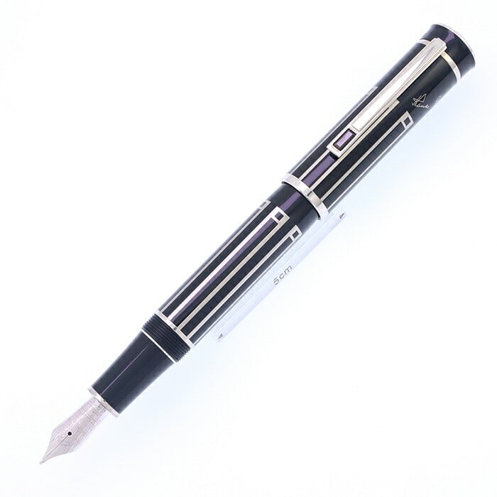 MONTBLANC Fountain Pen Author Series 2009: MONTBLANC Fountain Pen Author Series 2009 Thomas Mann SizeM - Condition: Used Brand: MONTBLANC Country: Japan SN: MOR_0820 Vintage: No Region of Origin: NA Nib Size: Oblique Broad (OB) <b