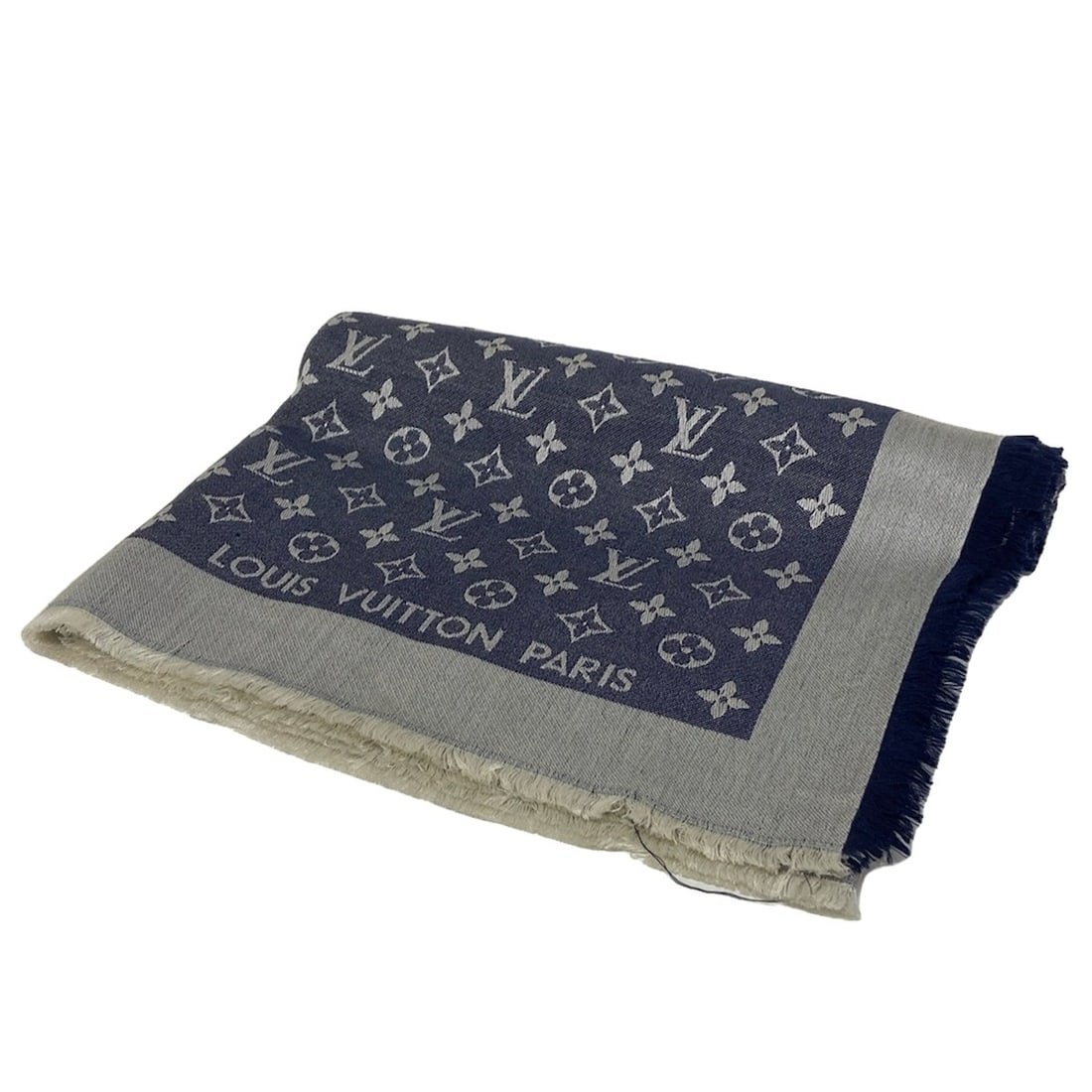 Auth Louis Vuitton Shawl Monogram M75869 Auth Louis Vuitton Shawl Monogram M75869