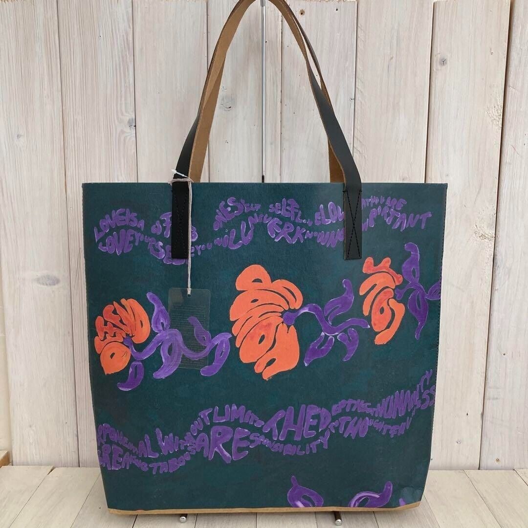 MARNI Tote Bag Cellulose Bag Navy: MARNI Tote Bag Cellulose Bag Navy Floral Pattern 14.1*16.5*3.3 inch Condition: Pre-owned Brand: Marni Department: Ladies Type: Tote Bag Color: Brown Exterior Color: Brown Style: Tote Bag
