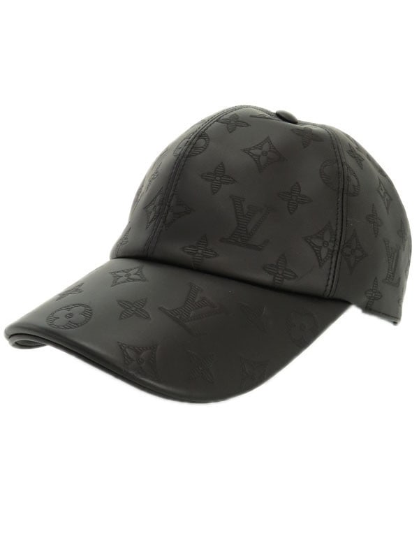 LOUIS VUITTON Casquette Monogram Shadow Size: LOUIS VUITTON Casquette Monogram Shadow Size 58 M76580 Mens Hat Condition: Pre-owned Brand: LOUIS VUITTON Country: Japan SN: MOR_0820 Department: Men Color: NA Size: Free Style: