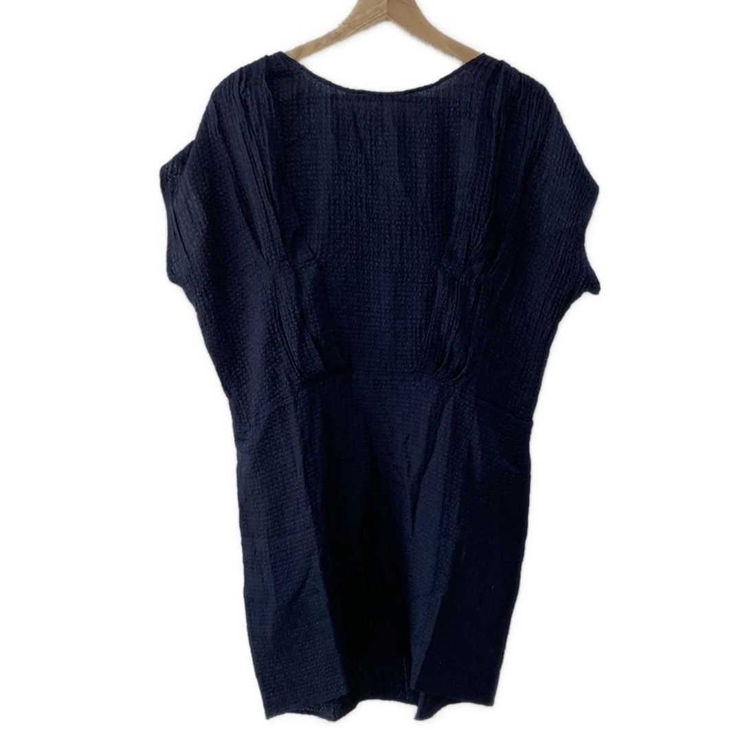 Auth MARNI - Navy [Outer fabric]: Auth MARNI - Navy [Outer fabric] silk, linen Womens Dress Condition: Pre-owned - Good Brand: MARNI Style: Dress Color: Navy Material: [Outer fabric] silk, linen ConditionRank: 5 Departmen