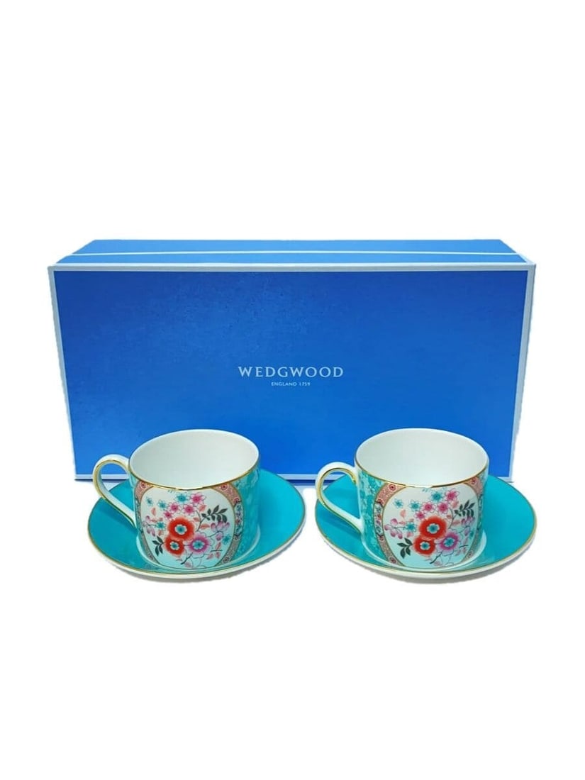 Wedgwood Cup & Saucer 2-piece set: Wedgwood Cup & Saucer 2-piece set Multicolor Condition: Used Brand: Wedgwood Country: Japan SN: MOR_0820 Type: Cup & Saucer Color: multicolor Pattern: NA Original/Reproduction: O