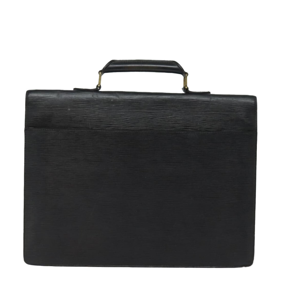 LOUIS VUITTON Epi Serviette Ambassador Business: LOUIS VUITTON Epi Serviette Ambassador Business Bag Black M54412 LV Auth 79610 Condition: Pre-owned Brand: LOUIS VUITTON Style: Business Bag Material: Epi Leather Exterior Color: Black Size: See D