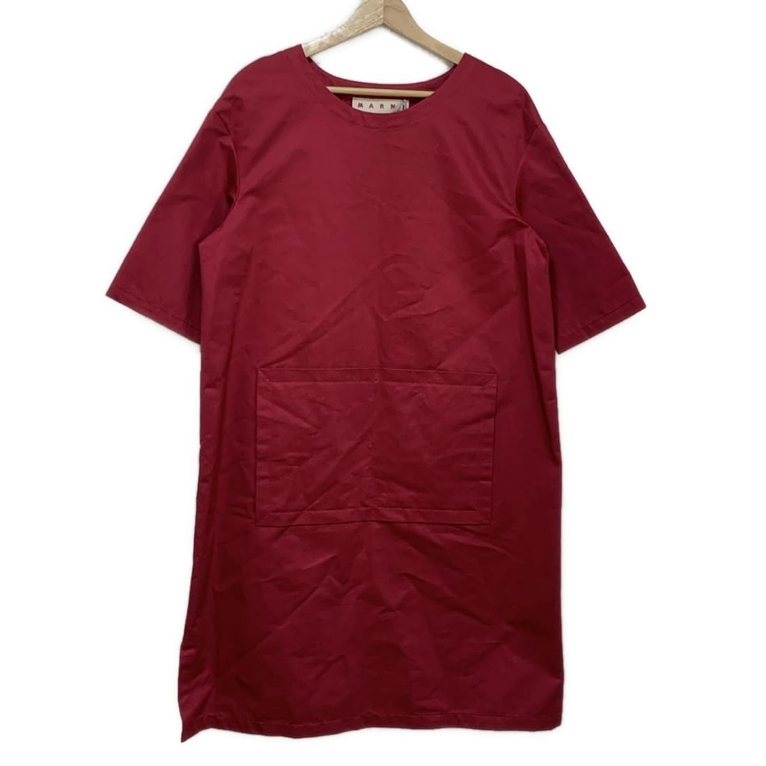 Auth MARNI - Red [Outer material]: Auth MARNI - Red [Outer material] Cotton, linen Womens Dress Condition: Pre-owned - Good Brand: MARNI Style: Dress Color: Red Material: [Outer material] Cotton, linen ConditionRank: 7 Dep