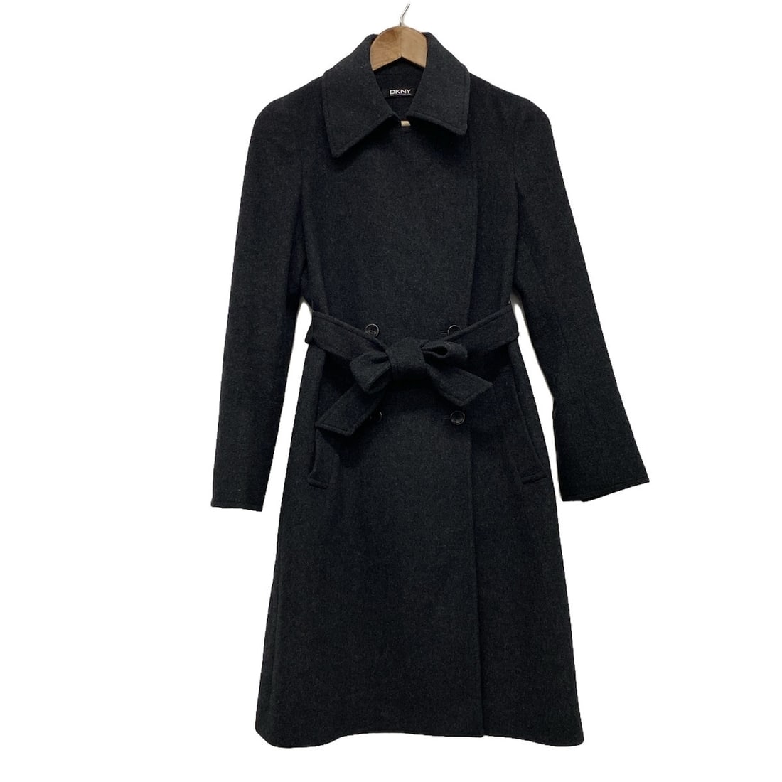 Auth DKNY - Black Dark Gray: Auth DKNY - Black Dark Gray Womens Coat Condition: Pre-owned - Good Brand: DKNY Style: Coat Color: Black, Dark Gray Outer Shell Material: Please see the photo of the quality tag ConditionRank: 6 <