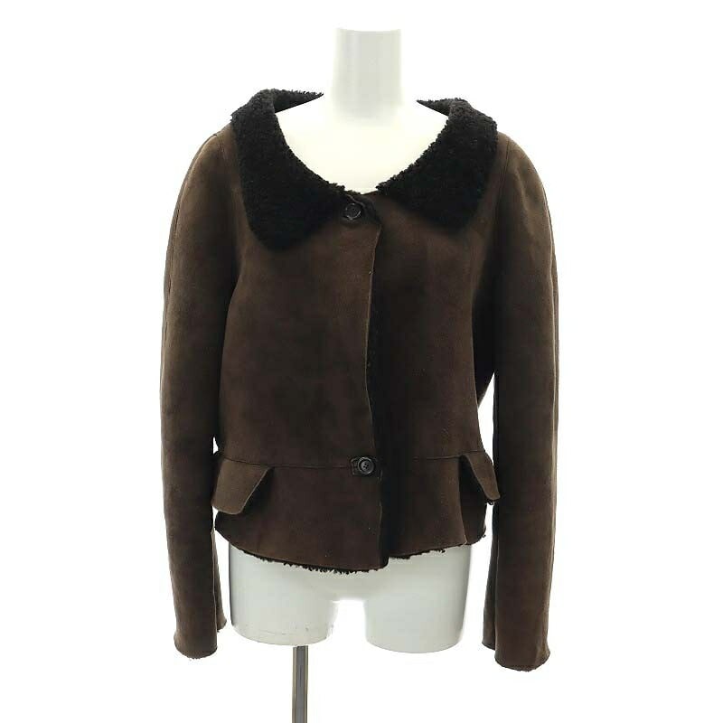 MARNI Shearling Jacket Outerwear Inner Boa: MARNI Shearling Jacket Outerwear Inner Boa 42 Brown MF OS Womens Condition: Pre-owned - Good Brand: MARNI Country: Japan SN: MOR_0820 Size: NA Jacket/Coat Length: NA Accents: NA