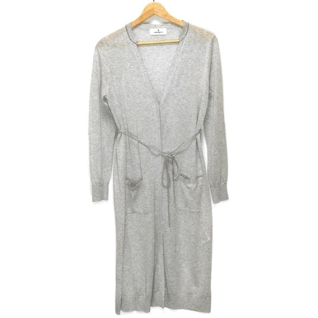 Auth MORABITO - Light gray Womens: Auth MORABITO - Light gray Womens Cardigan Condition: Pre-owned - Good Brand: MORABITO Style: Cardigan Color: Light gray Material: Please see the photo of the quality tag ConditionRank: 6