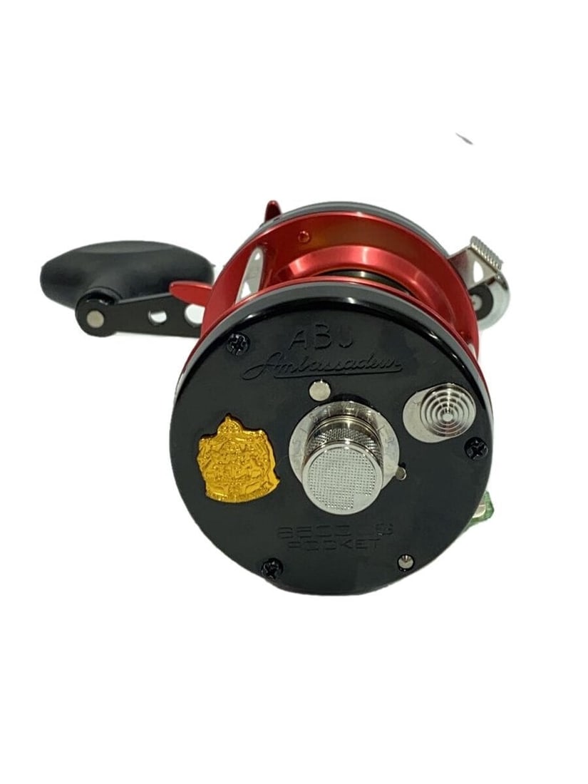 Vintage Abu Ambassadeur 5500 Baitcasting Reel In Brown