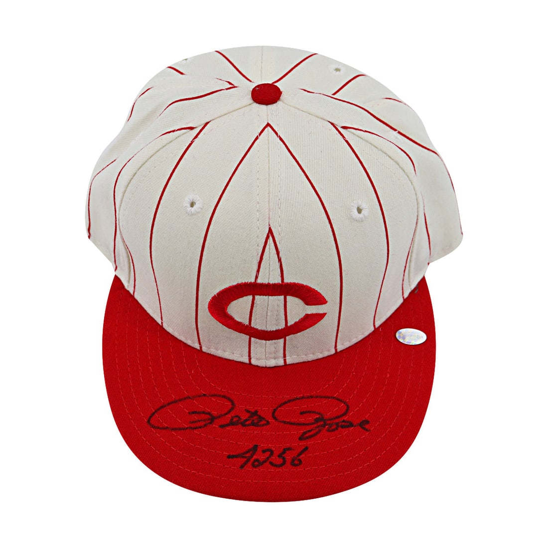 pete rose cincinnati reds autographed signed: pete rose cincinnati reds autographed signed inscribed new era cooperstown collection hat "4256" (mounted memories COA) Pete Rose Cincinnati Reds Autographed Signed Inscribed New Era Cooperstown Colle
