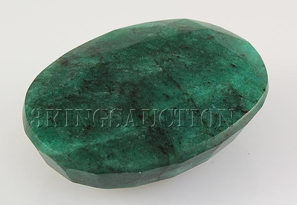 Emerald 160.08ctw Loose Gemstone 44x32x16mm Oval Cut: Emerald 160.08ctw Loose Gemstone 44x32x16mm Oval Cut **|**|** Natural Emerald Beryl Loose Gemstone Oval Shape ; MSRP: $1200