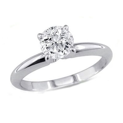2.00 ct Round cut Diamond Solitaire Ring, G-H, SI2: 2.00 ct Round cut Diamond Solitaire Ring, G-H, SI2 **|**|** Diamond count: 1 ROUND CUT Diamond weight: 2ctw Diamond color: G-H Diamond clarity: SI2 Metal: 14K White Gold Ring size: 6.5 Availability: 3
