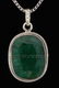 EMERALD BERYL 51.08CTW STERLING SILVER PENDANT