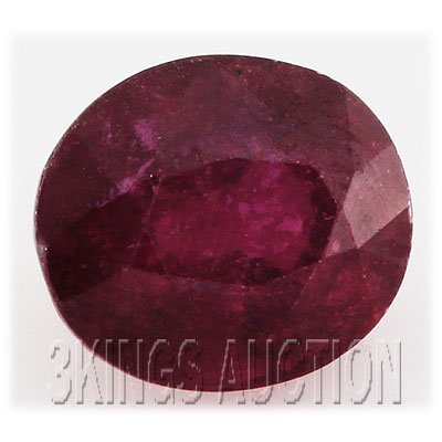 8.57ctw African Ruby Loose Gemstone: 8.57ctw African Ruby Loose Gemstone **|**|** 12.00x10.40mm Red Ruby Leaded African Loose Gemstone Oval Cut, Lot of 1 ; MSRP: $1400