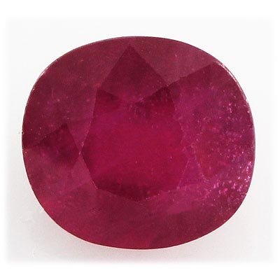 6.22ctw African Ruby Loose Gemstone: 6.22ctw African Ruby Loose Gemstone **|**|** 10.80x10.10mm Red Ruby Leaded African Loose Gemstone Oval Cut, Lot of 1 ; MSRP: $1000