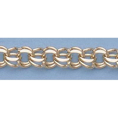 Pure Gold 7" 14kt Italian Gold-Yellow or White 9.8mm,: Chain Size: 7" ; Metal Purity: 14kt ; Brand: Italian ; Metal: Gold-Yellow or White ; Dimension: 9.8mm ; Chain Type: Charm Bracelets ;